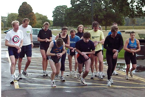 Parkrun in the begining 