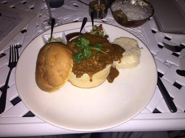 Richard quest bunny chow