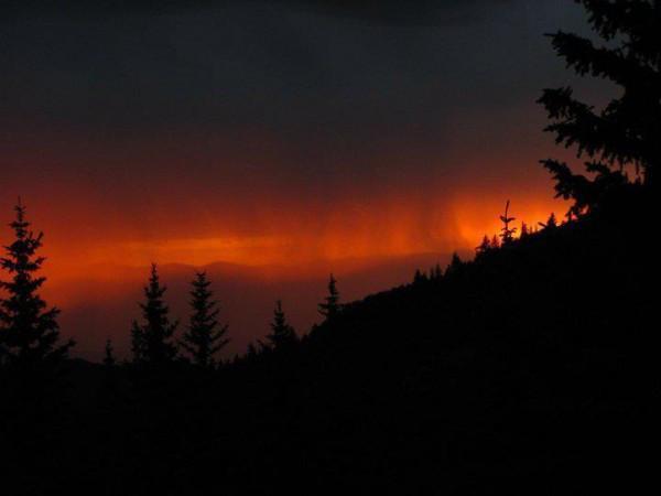 virga sunset 