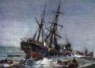 Heroic HMS Birkenhead Sinks