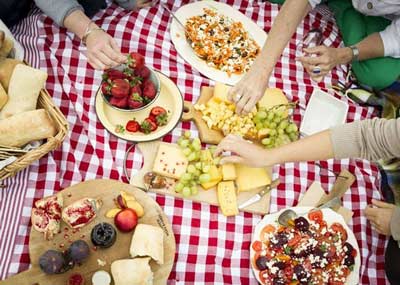 Picnics at Klein River Cheese Farm near Stanford 