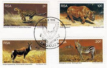 Endangered animals of South Africa
