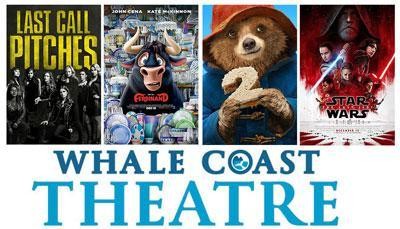 Whale Coast Mall Theatre in Hermanus Schedule - 29 December to 4 January 2018